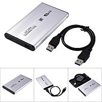 Внешний алюминиевый корпус/чехол/кейс для HDD 2,5 жесткого диска USB 3.0