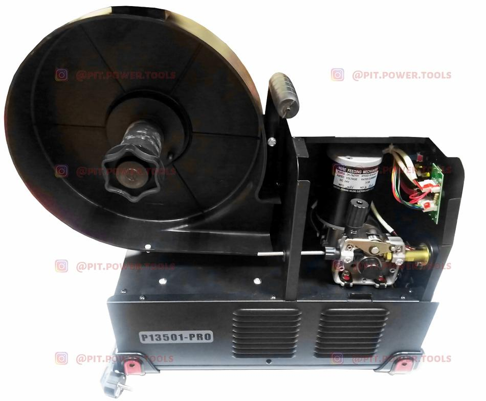 13501 - PRO - "P.I.T." Сварочный полуавтомат 350А 220V (кемпи + инвертор) еврорукав
