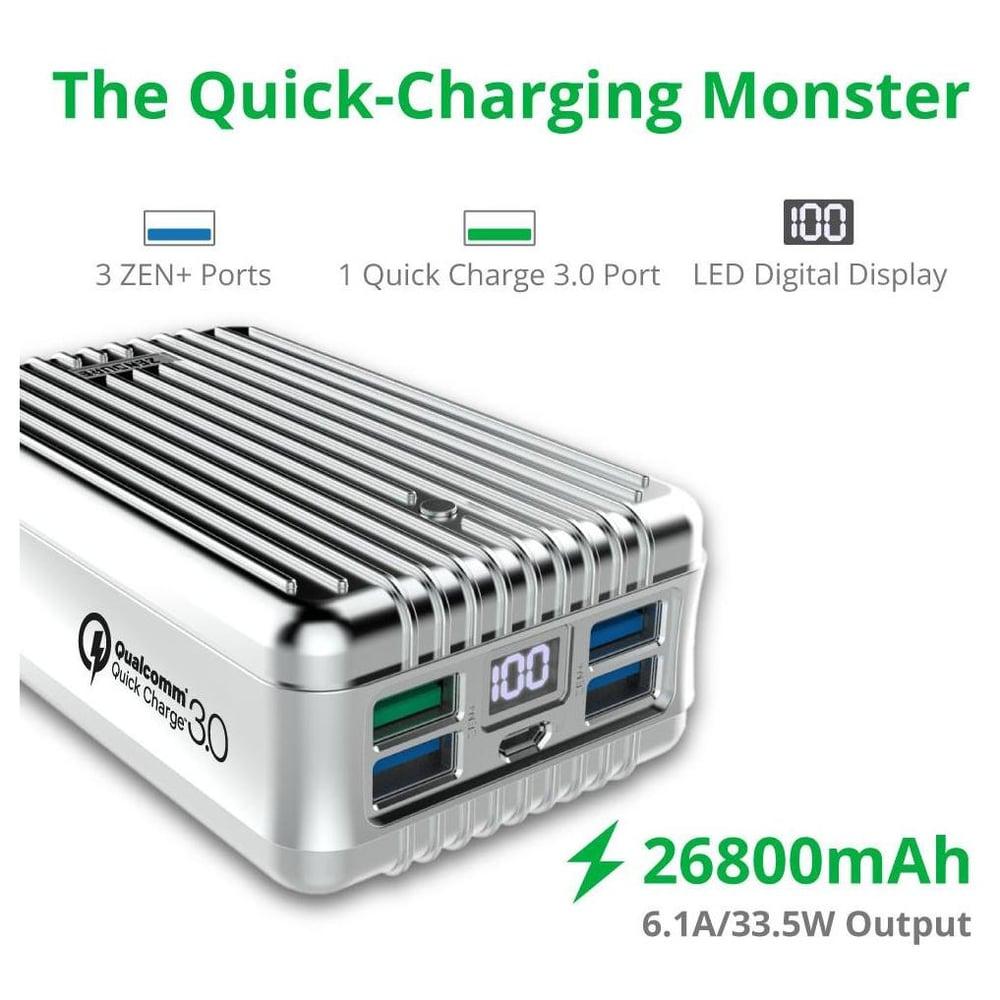 Zendure A8 Power Bank 26800mAh Silver
