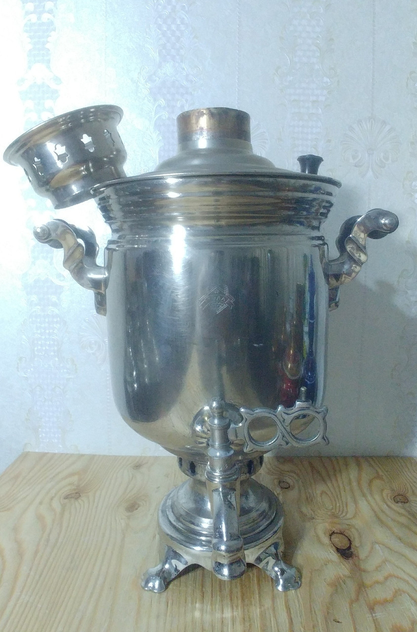 Аренда Тульских самоваров на дровах