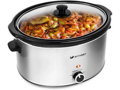 Мультиварка Kitfort KT-211 серебристый