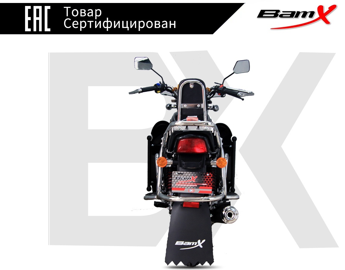 Мотоцикл BamX BX200-X5 черный