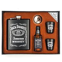 Набор подарочный для виски с фляжкой и стопками «Whiskey Brands» (Jim Beam)2