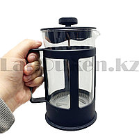 Заварник френч-пресс для варки чая или кофе Glass Cafetiere 600 мл2