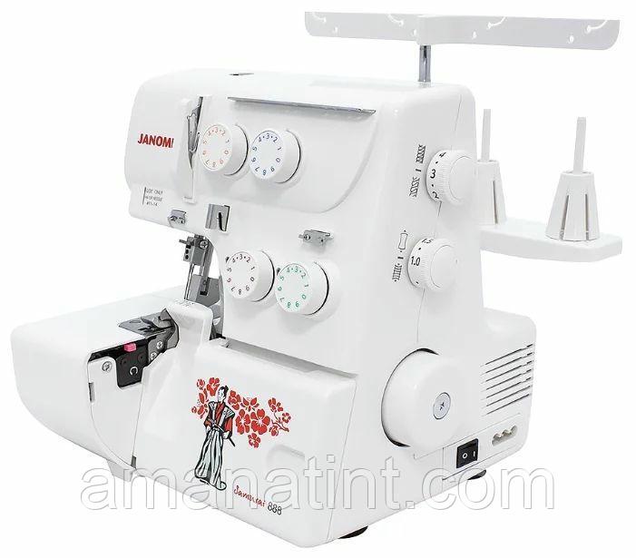 Швейный оверлок Janome Samurai 888