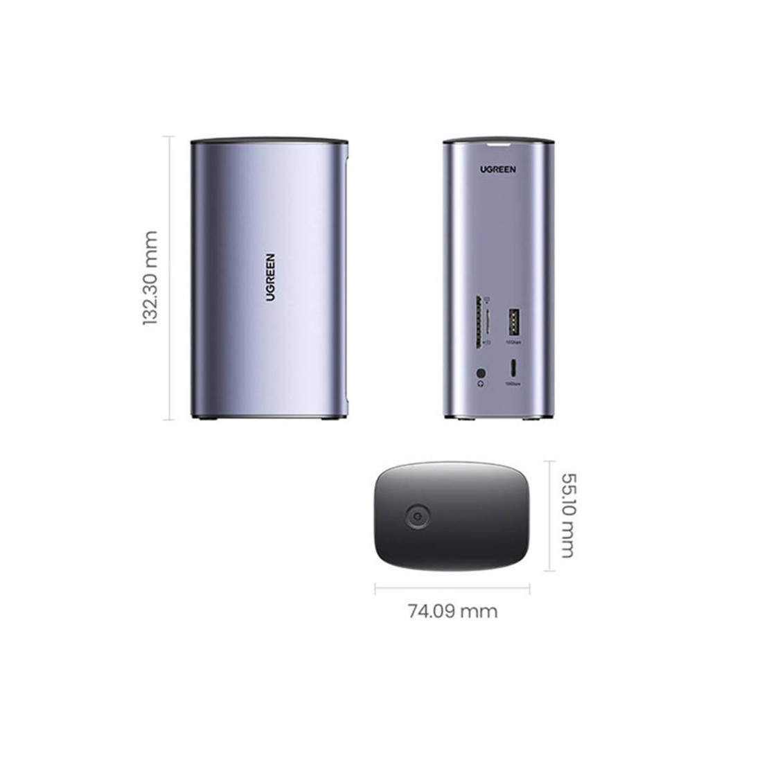 Док-станция Ugreen CM555