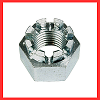 Гайка корончатая DIN 935 оц М12