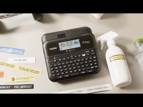 Brother PT-D610BTVP маркиратор с Bluetooth и кейсом, для электриков, инженеров и офиса7