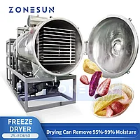 ZONESUN ZS-FD650 Промышленная сублимационная сушилка Вакуумная коммерческая сушилка