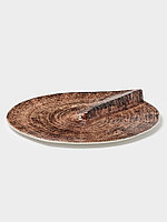 Блюдо для подачи Magistro "Wood" 28см 27.8х27,5х3 см1