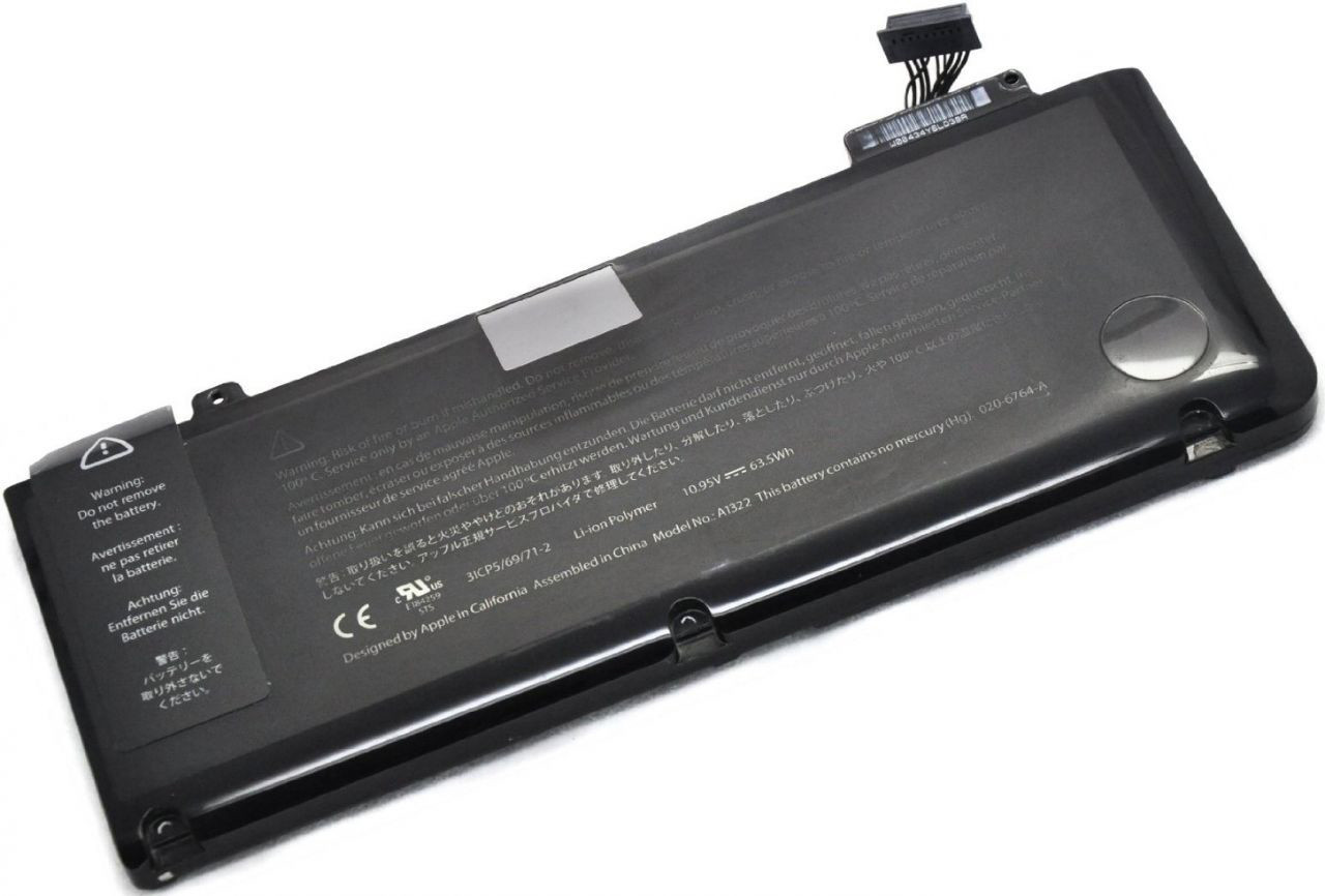 Аккумулятор для ноутбука Macbook Pro 13 A1322 (10.95V 5800 mAh)