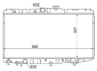 SAT радиатор основной SG-TY0002-AT170