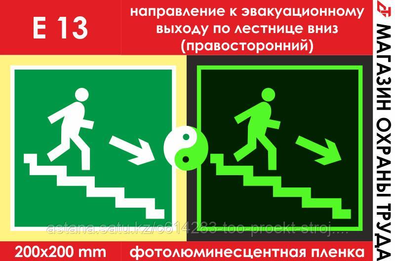 Светящиеся знаки пожарной безопасности
