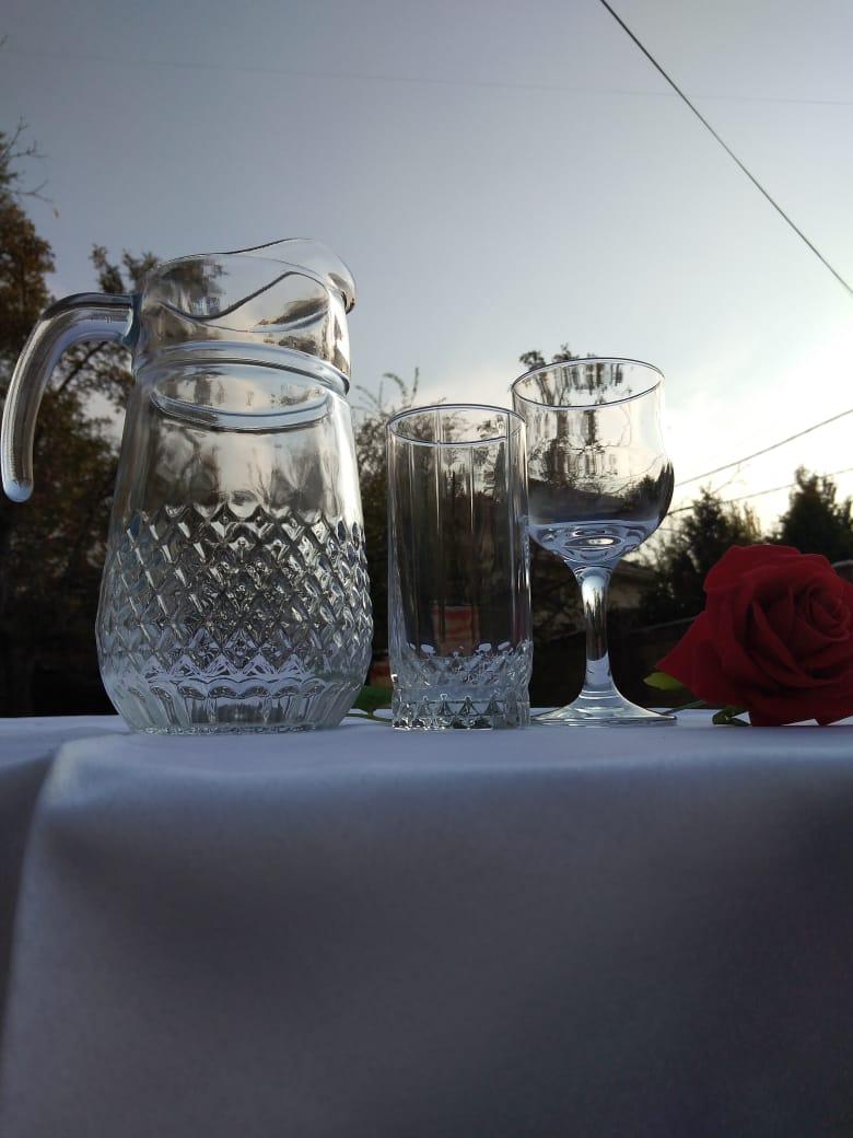 Аренда стаканов для воды и напитков (Pasabahce)