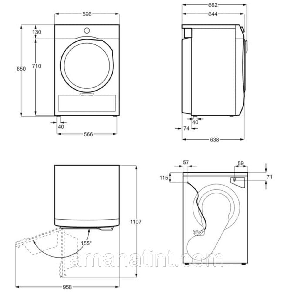 Сушильная машина Electrolux EW8D495MCE