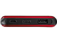 Внешний аккумулятор Forge v.2, металл, 10000mah, красный3