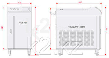 Аппарат ручной лазерной сварки HGTECH SMART HW-3000