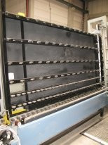 Стеклопакетная линия Lisec 1600 Х 2500 с газ прессом и роботом герметизации