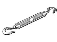 Талреп DIN 1480, крюк-крюк, М5, 20 шт, оцинкованный, STAYER (30525-05)1
