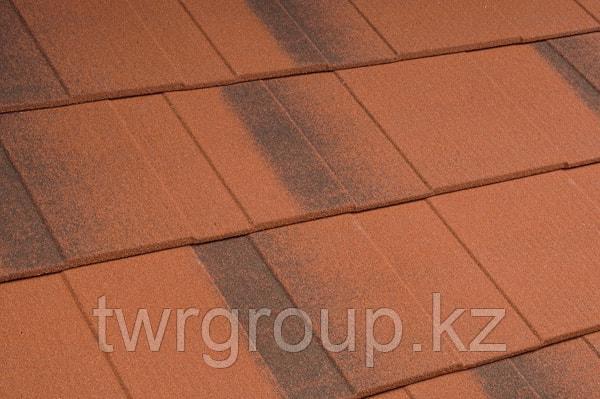 Композитная черепица Metrotile iShingle S-Red Brown