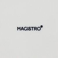 Блюдо Magistro «Ладья», 33,5×17 см, фарфор, белое5