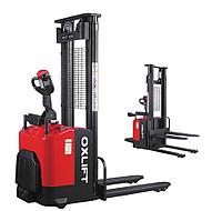 Штабелер Oxlift BX 2036H самоходный с платформой для оператора с двумя гидроузлами 3600 мм 2000 кг