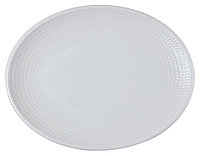 Блюдо сервировочное Bonna White Pure Dot S-PRDMOV25OV 25х19 см (фарфор) овальное белое