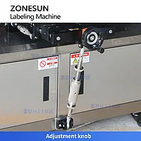 Машина для двусторонней маркировки бутылок с маслом и моющим средством ZONESUN ZS-TB600D F-Style1