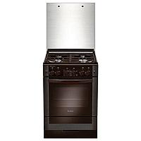 Плита Gefest 6300-02 0047, газовая, 4 конфорки, 52 л, газовая духовка, коричневая