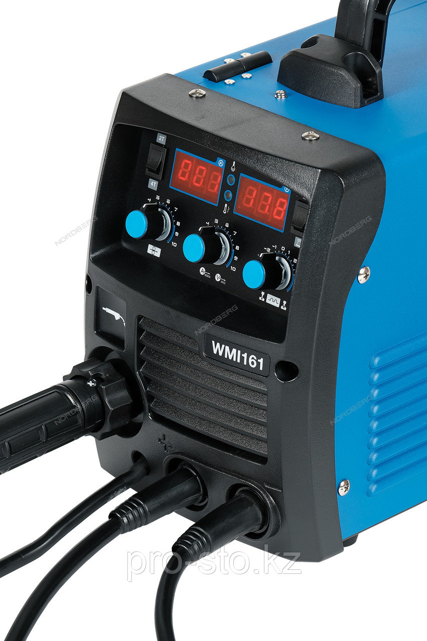 АППАРАТ СВАРОЧНЫЙ инверторный MIG+MMA, 220V NORDBERG WMI161