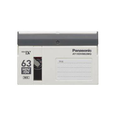 Кассеты miniDV HDV DVC PANASONIC AY-HDVM63MQ 1080p