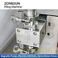 ZONESUN ZS-VTMP1N Автоматическая машина для наполнения пасты магнитным насосом1