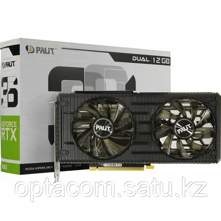 Видеокарта PALIT RTX3060 DUAL 12G (NE63060019K9-190AD)