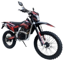 Мотоцикл BSEmoto J10-250 черный, красный3
