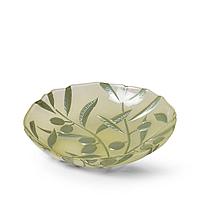 Fissman Блюдо Olive 21х4 см, цвет зеленый (стекло)1