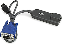 336047-B21 Адаптер интерфейса HP KVM CAT5 1-pack USB Interface Adapter1