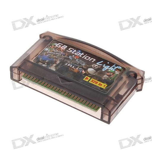 Игровые картриджи на GB Station Light