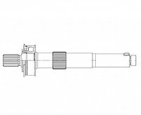 Вал насоса Hilgi K-BG2 28/42-265 1.4571