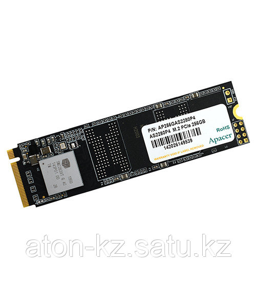 Твердотельный накопитель SSD M.2 PCIe Apacer AS2280P4, AP256GAS2280P4-1, 256GB