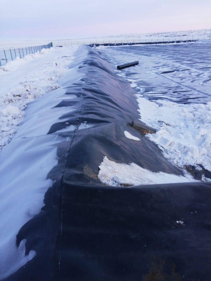 Геомембрана HDPE ГОСТ 1,5мм