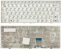 Клавиатура для ноутбука Asus EEE PC 1000, RU, белая
