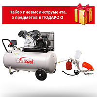 Поршневой компрессор с электродвигателем Remeza Aircast СБ4/С-100. LB 30А