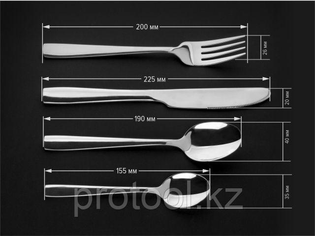 Набор столовых приборов, 24 шт., глянцевый, серия Majestic, PERFECTO LINEA (PERFECTO LINEA) (21-250110P)
