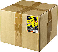 STAYER 6 х 60 мм, потайной бортик, 1500 шт, дюбель-гвоздь (30640-06-060)1