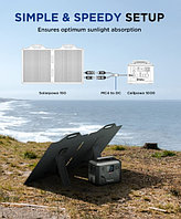Складная солнечная панель BigBlue SolarPowa 150 с подставкой (Мощность: 150 Вт, IP68, разъем: MC4)5