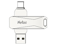 32 ГБ USB Флеш-накопитель Netac U782C (NT03U782C-032G-30PN) серебристый2