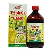 Трифала Сок (500 мл), Triphala Ras, Shri Ganga Pharmacy под заказ из Индии за 45 дней