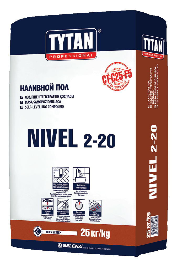 Наливной Пол NIVEL 2-20