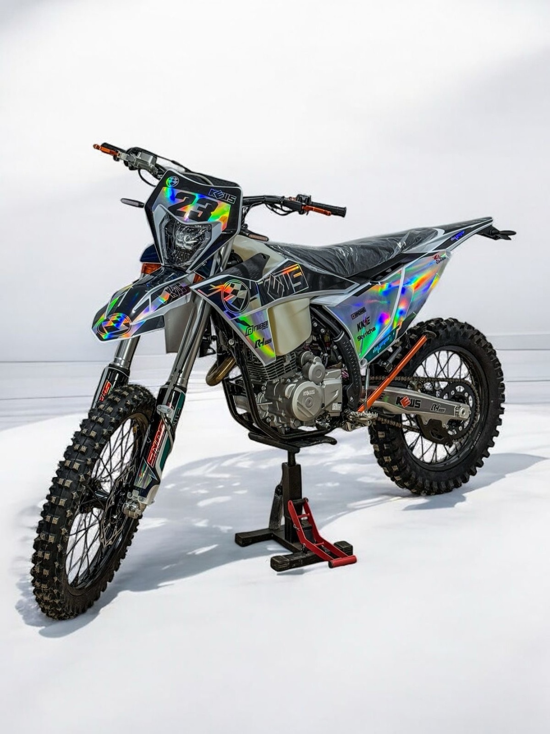 Мотоцикл KEWS K23 SixDays CB300RL черный