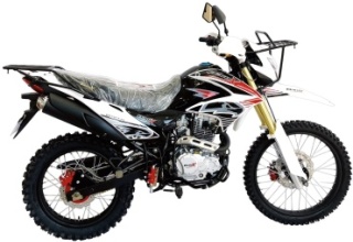 Мотоцикл BamX BX250-X33 черный, белый1